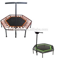 Adult Fitness Commercial Hexagonal trampoline Jump Springfree Trampoline