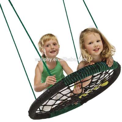 Children's Round Web Tree net Swing Playground Platform indoor/outdoor height adjustable